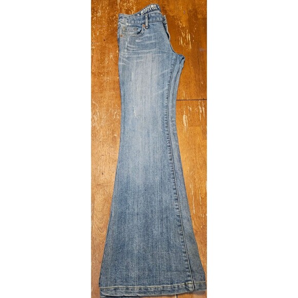 Mossimo Supply Co. Flare Jeans Vintage Size 7 - Picture 6 of 9